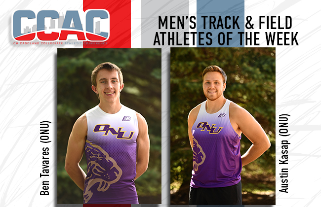 ONU Sweeps Latest Round of Men's T&F Weekly Awards