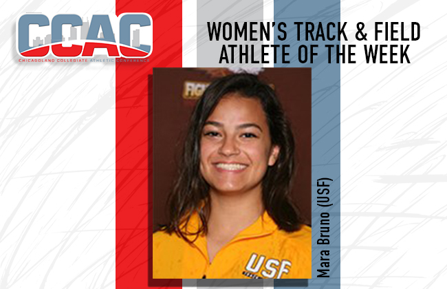USF's Bruno Hits The Trifecta, Sweeps W. T&F Weekly Accolades