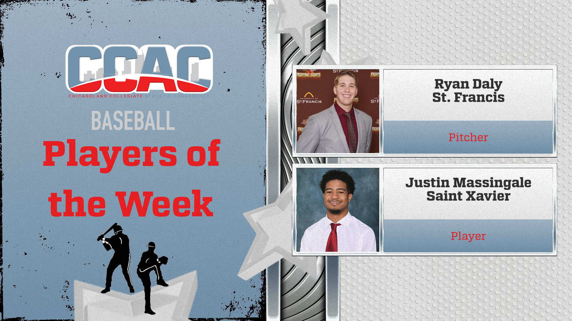 SXU's Massingale, USF's Daly Garner Baseball Weekly Recognition