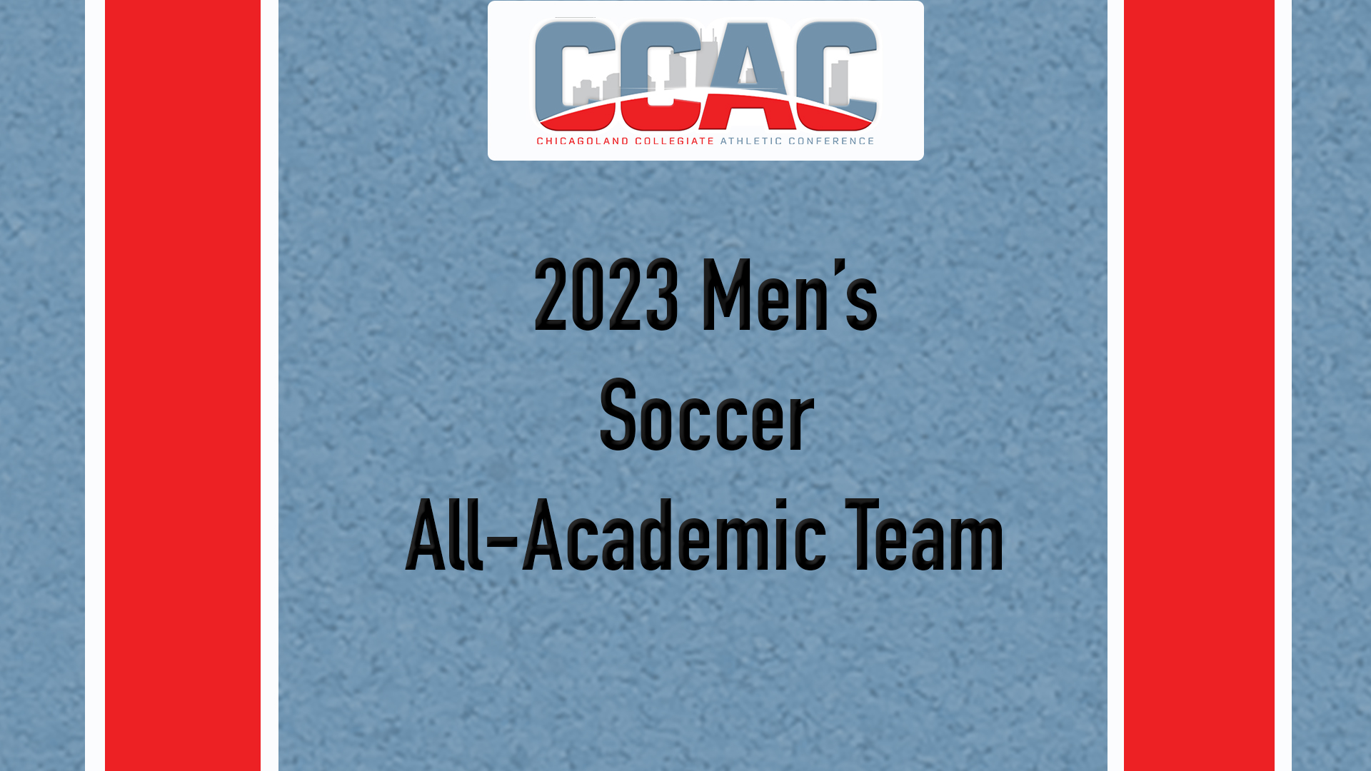 Men's Soccer All-Academic Team Named