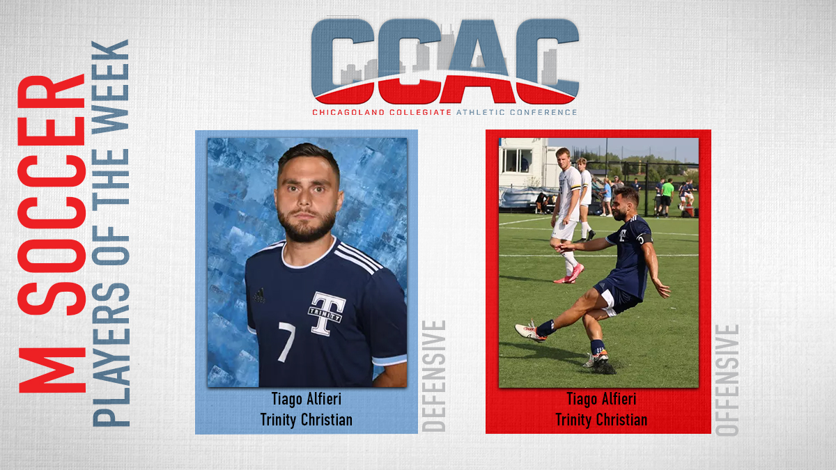 TCC's Alfieri Pulls Off The Rare Sweep of Men's Soccer Offensive & Defensive POW Honors