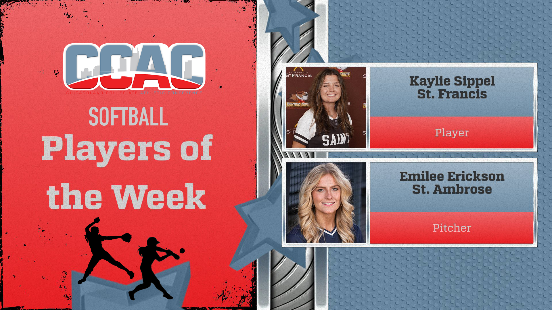 Softball Weekly Honors Go To USF's Sippel, SAU's Erickson