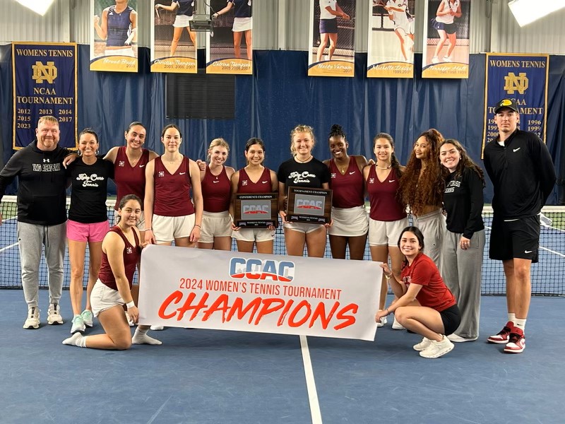 Holy Cross Claims Back-To-Back Women's Tennis Tournament Crowns