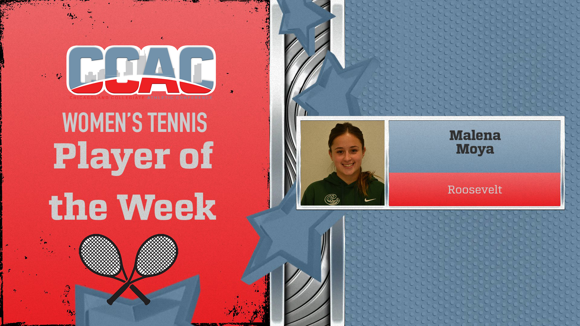 Roosevelt's Moya Gains First Women's Tennis Weekly Honor For 2024