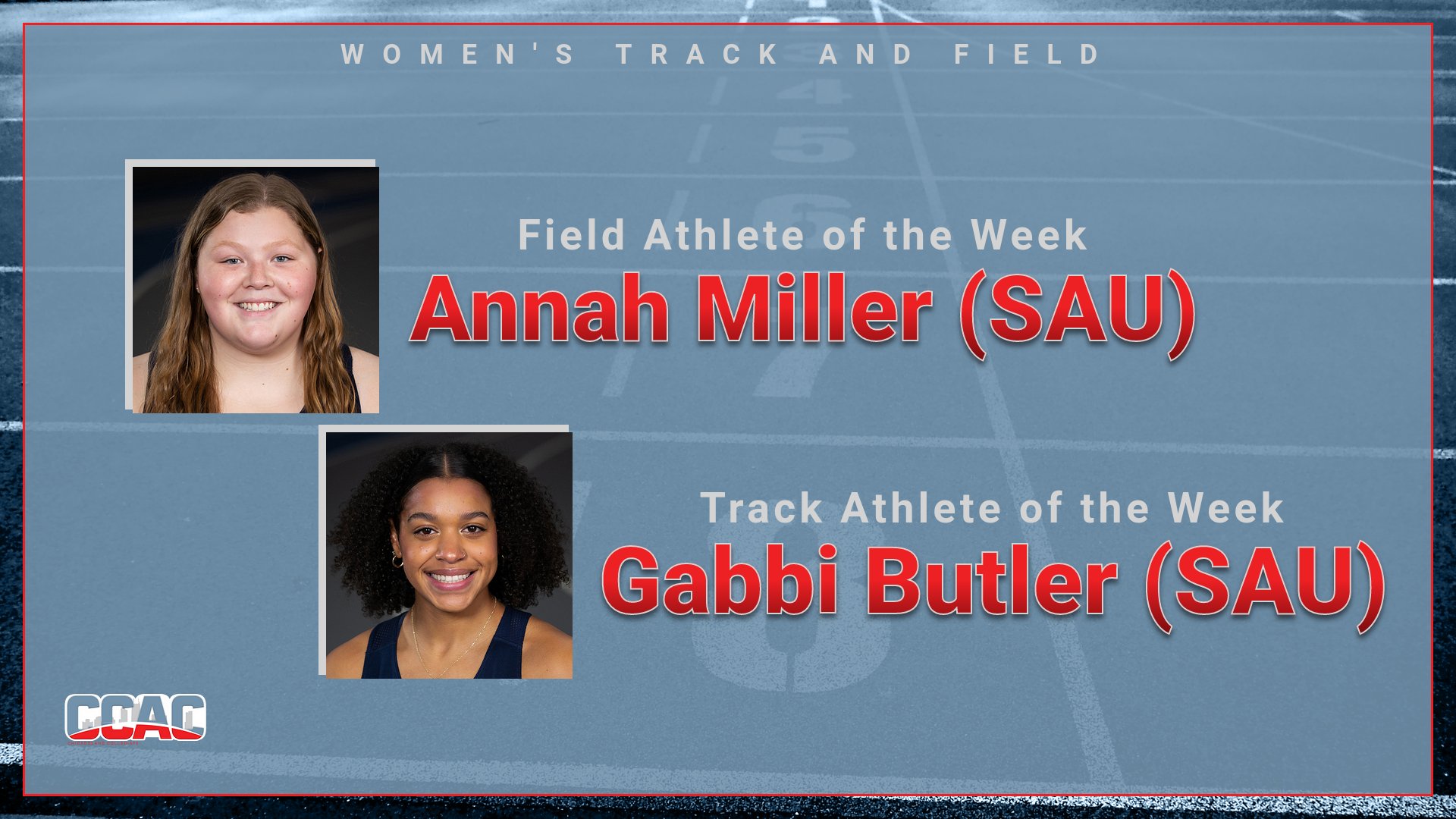 Butler, Miller Sweep Women's T&amp;F Weekly Honors For St. Ambrose With &quot;A&quot; Performances